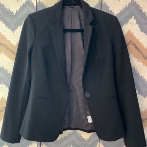 Express Black fitted blazer